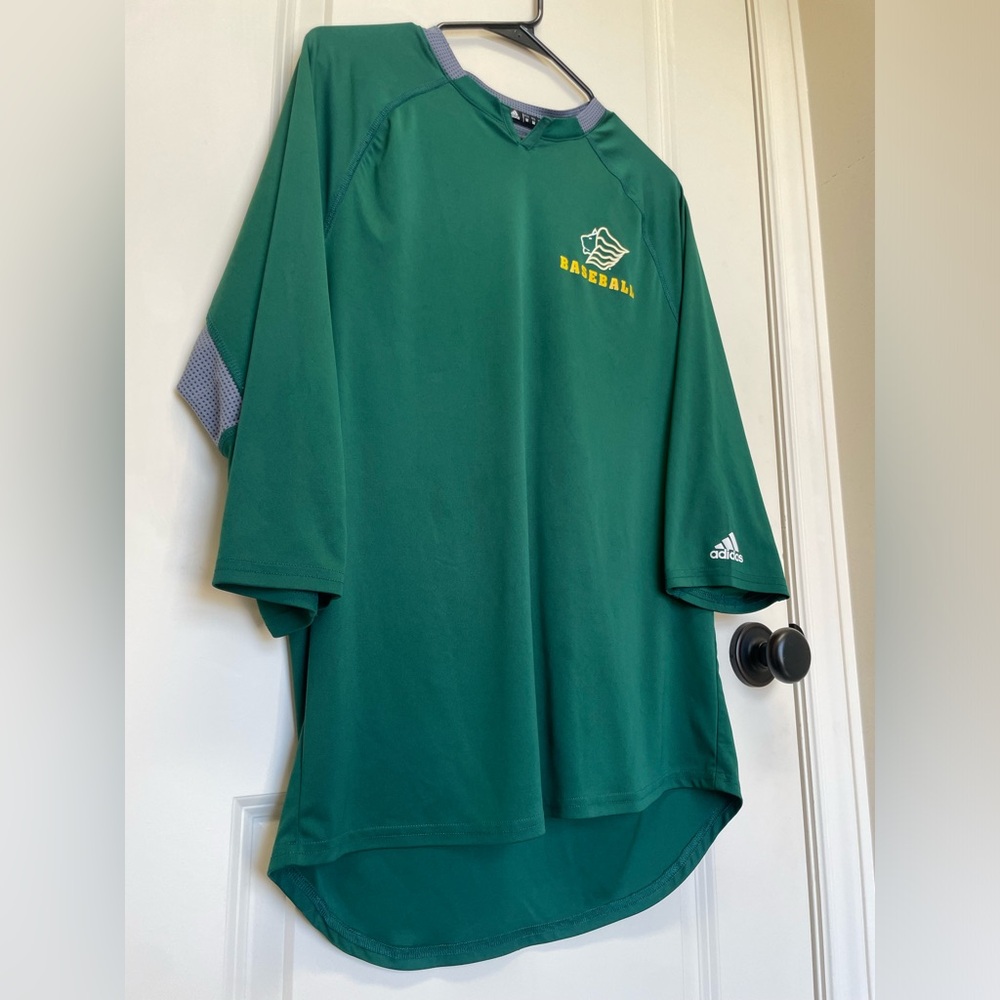 Adidas Men’s St Leo Fielder’s Choice Climalite 3/4 Sleeve Henley